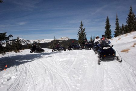 Taos Snow Mobile Tour