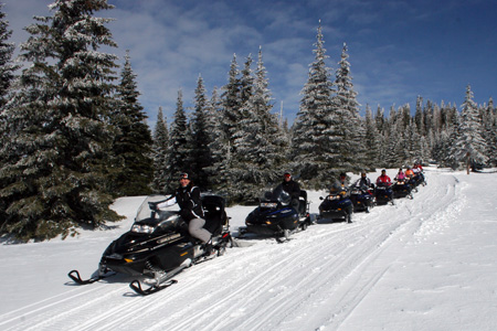 Snowmobile Fun