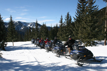 Taos Ski Valley Snowmobile Tours